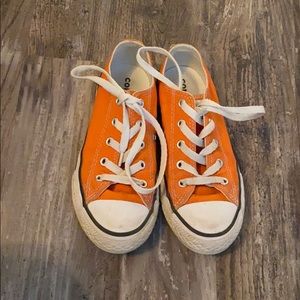 Orange converse